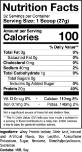 Phormula 1, 1st Phorm Protein